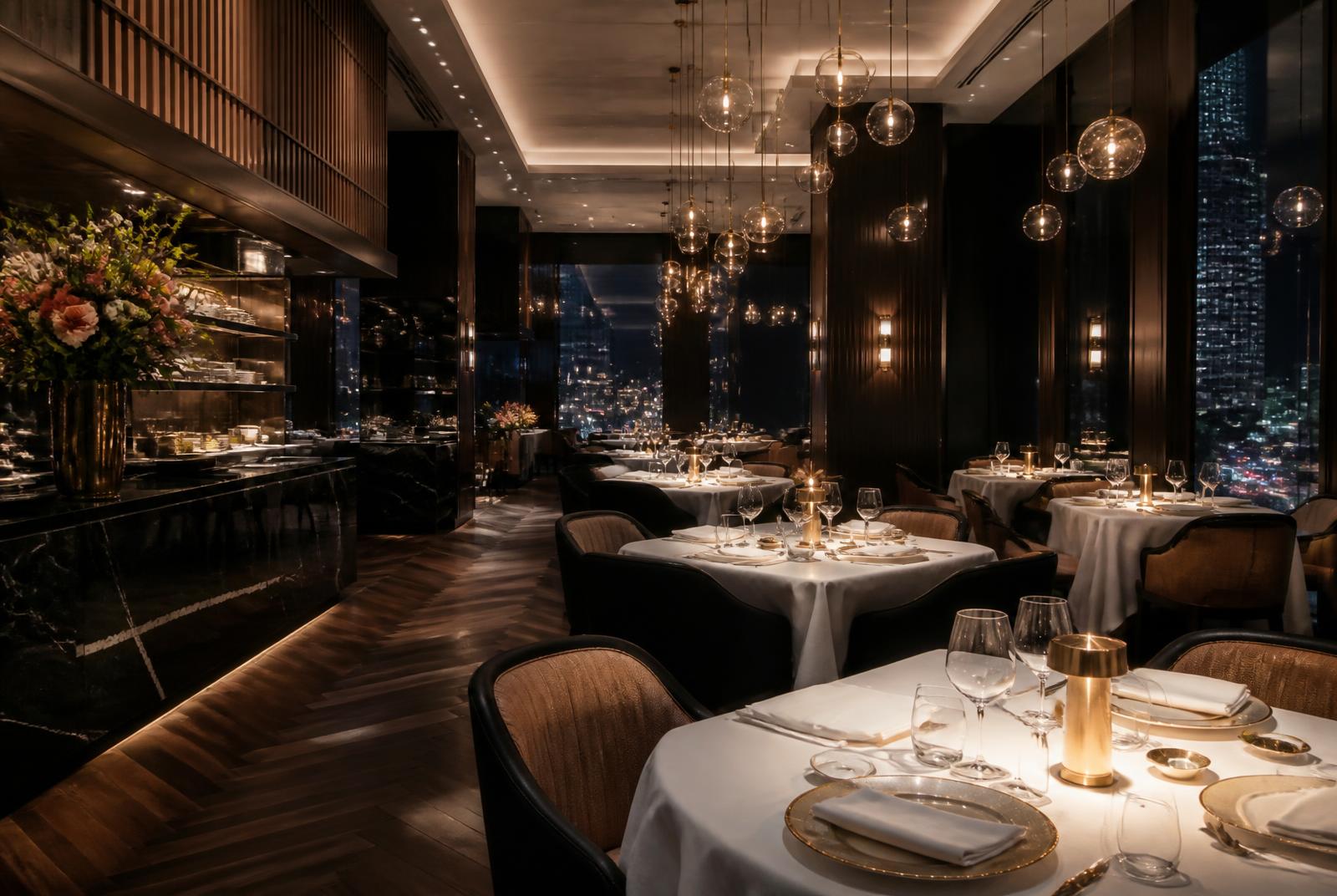 Swad Restaurant dining area